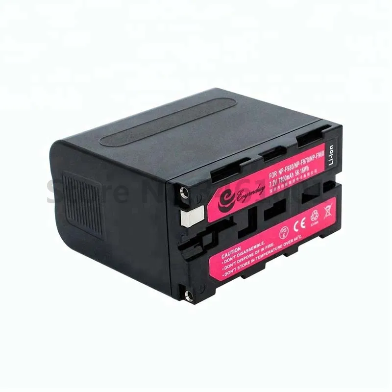 

NP-F980 NP-F970 NPF960 NPF970 Battery with USB Charge Output For Sony PLM-100 CCD-TRV35 MVC-FD91 MC1500C