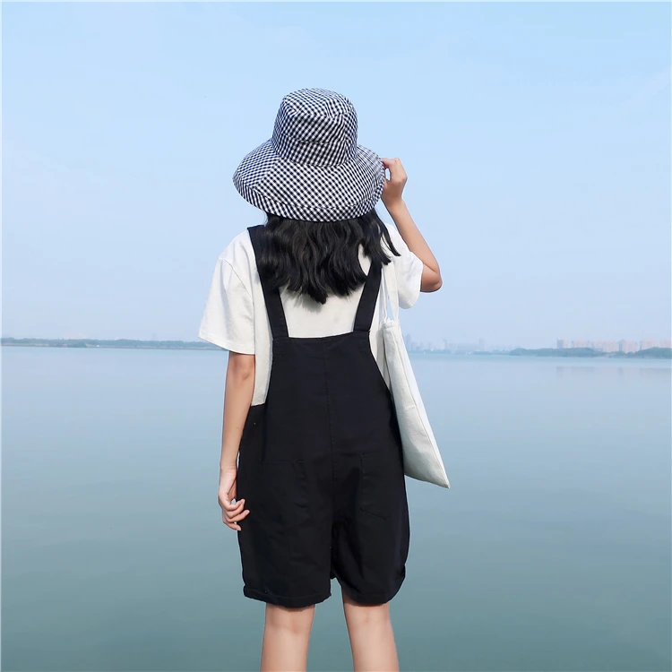 Шорты женские с вышивкой в стиле Харадзюку свободные завышенной талией милые