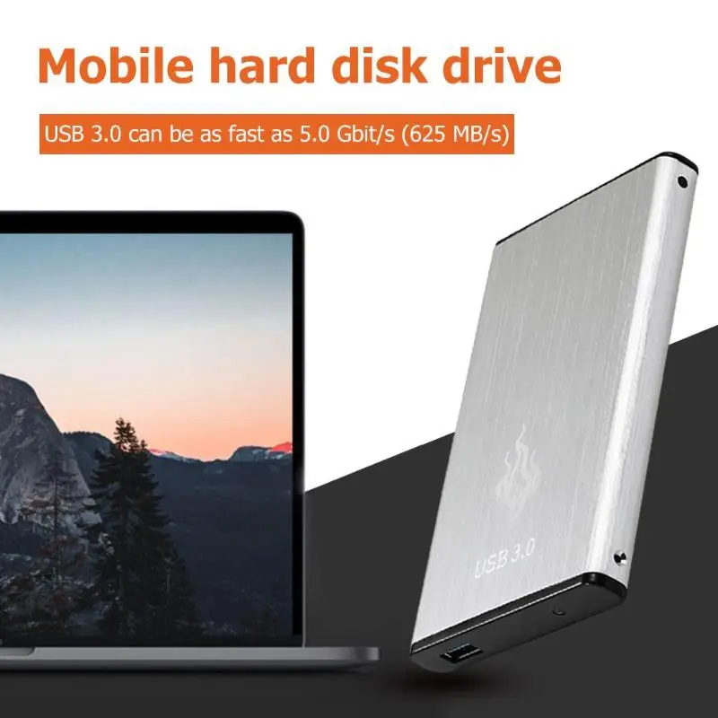 Новинка 2,5 дюйма 2 ТБ/1 ТБ/500 Гб USB3.0 внешний жесткий диск SATA III устройство хранения памяти HDD для портативных ПК Внешние жесткие диски