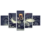 Японское аниме Kurosaki Ichigo, Отбеливающее изображение, Декор для дома, настенные художественные плакаты и печать без рамки
