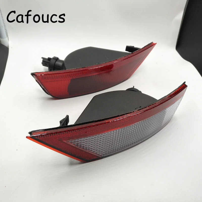 Cafoucs заднего бампера отражатель светильник для Ford Focus 2009 2014 Ecosport 2013 2015 хэтчбек
