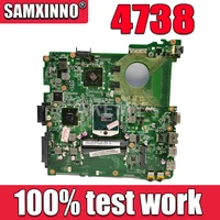 samxinno da0zq9mb6c0 motherboard free cpu for acer 4738 4738z 4738zg 4738g notebook motherboard pga989 ddr3 100 test work