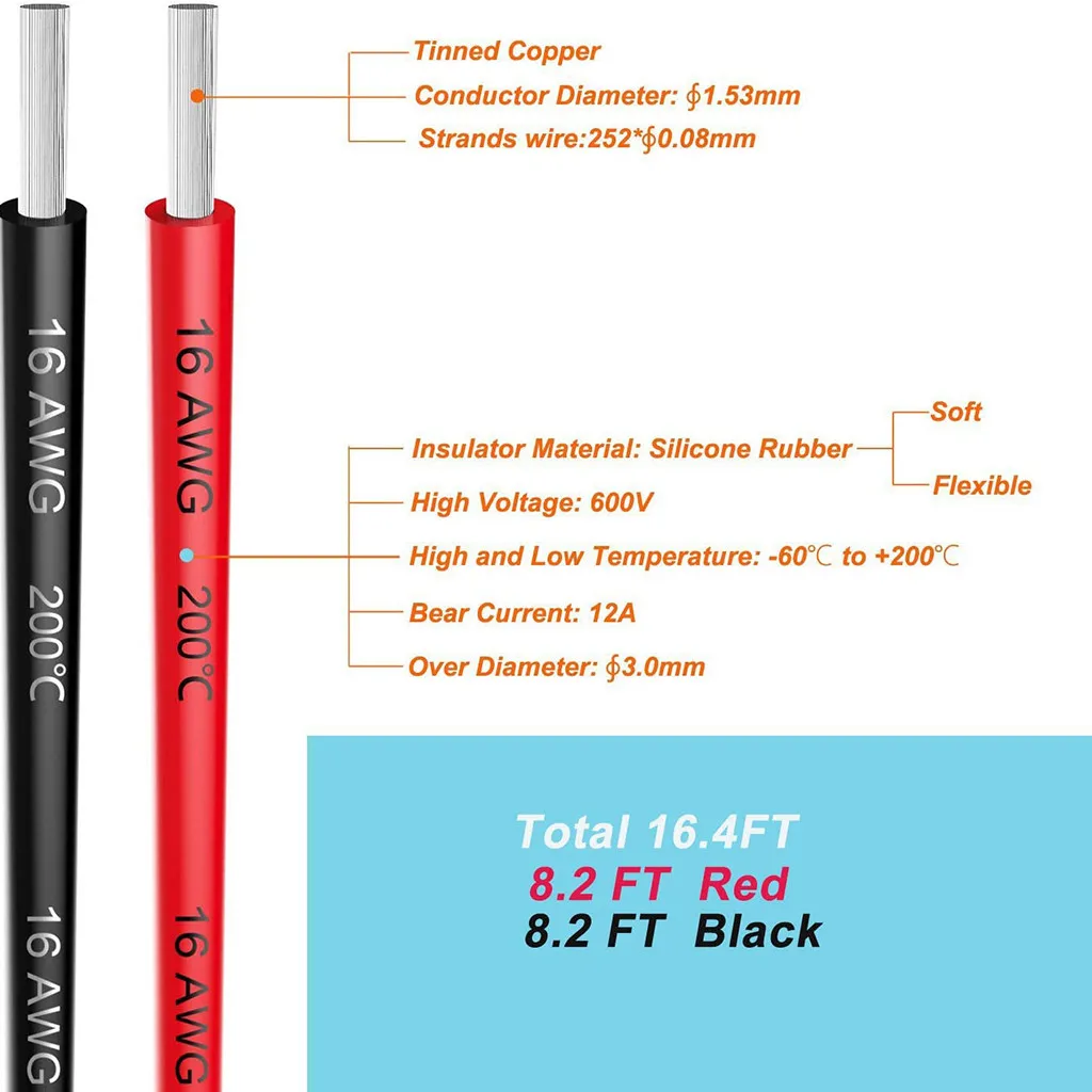 

High Quality Tinned-Copper Wire Single Core 4mm2 Solar Photovoltaic Cable 16awg Coil For 12v And 24v Systems Maximum Voltage 60v