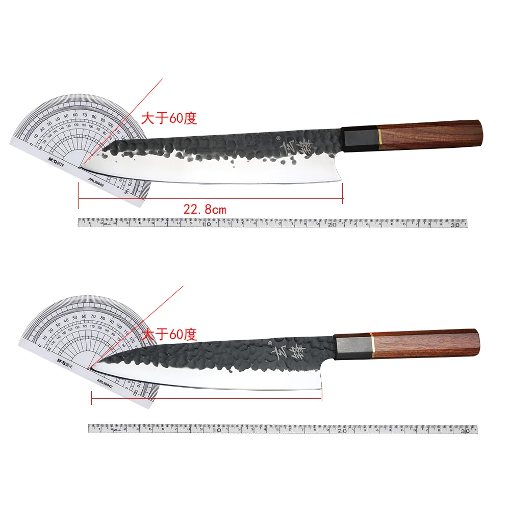 XUAN FENG нож для нарезки мяса лосося Профессиональный японский шеф-повар семья