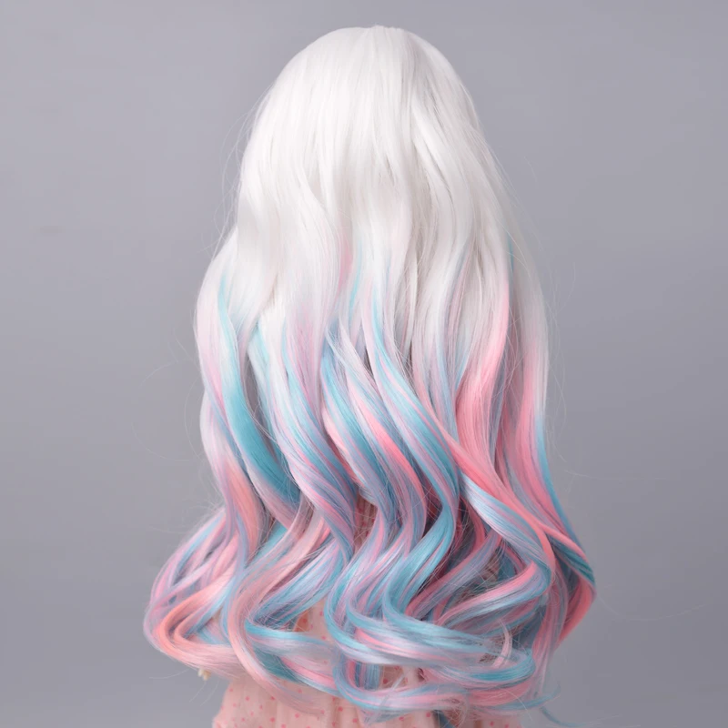 Волосы кукольные плавно изменяющиеся длинные кудрявые волосы для кукол 1/3 |