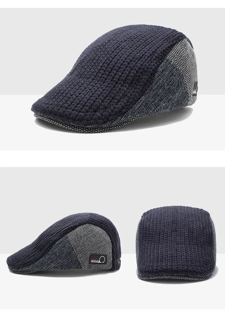 Регулируемый берет Кепки s на открытом воздухе для Для мужчин Вязание дышащий