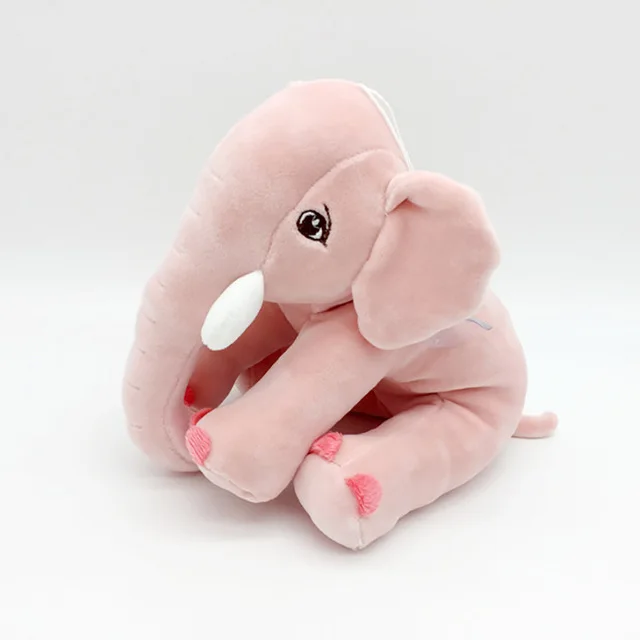 20cm pink Miaoowa 1 шт. 40/60 см детские мягкие, слон Playmate успокоительная кукла ребенок аппетитные игрушки слон Подушка Плюшевые игрушки для детей, подарок - Цвет: 20cm pink
