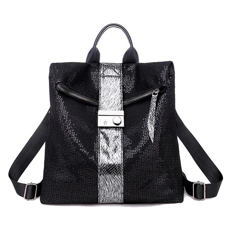 Новинка 2021 модный Европейский и американский ретро рюкзак из мягкой кожи с