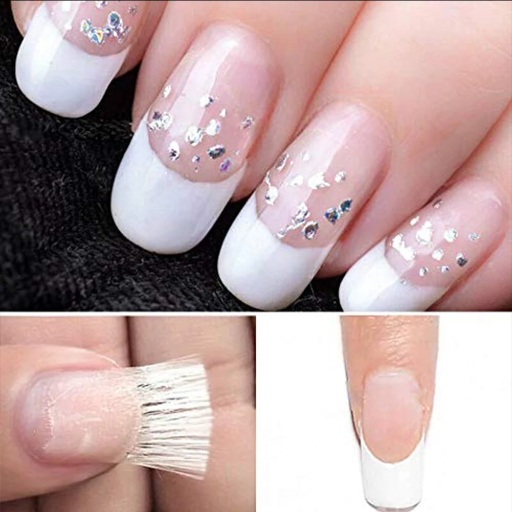

Nail Extender Fiber Nails Kit Nail Fiberglass Extension Set For Nail Nail Kit Professional Set Fake Nail Tips Salon Manicure