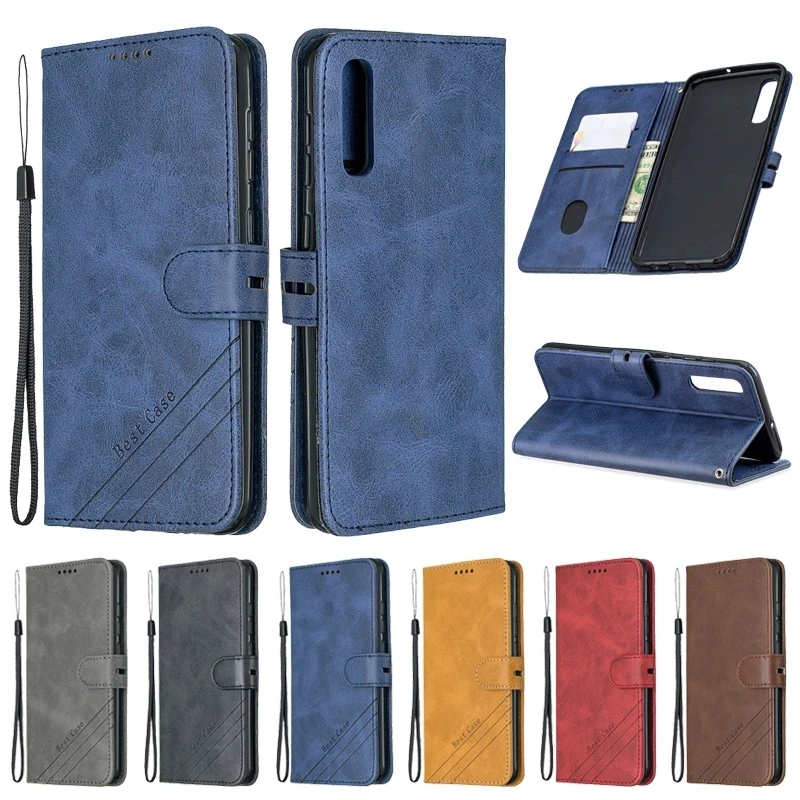 Для Samsung Galaxy A40 чехол Кожаный чехол-книжка с бумажником для Etui 40 A4 0 телефон крышка