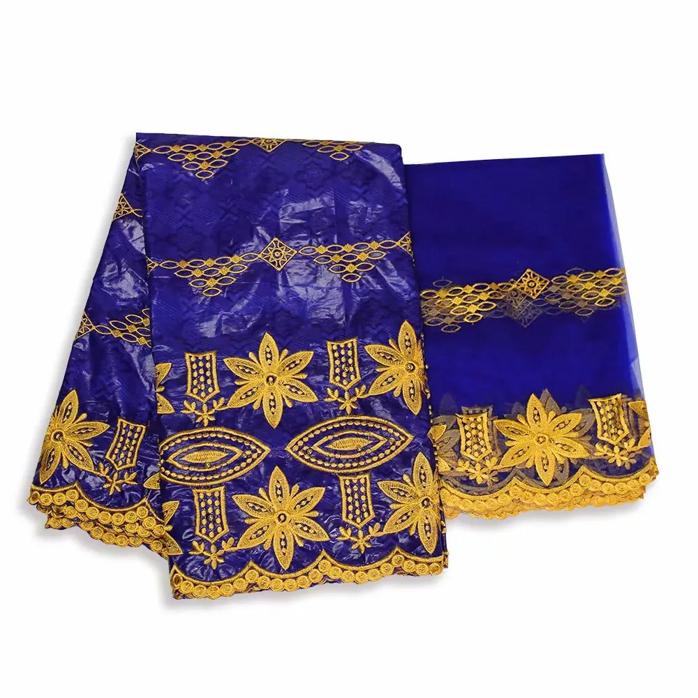 Золотые и черные кружевные ткани Bazin 2020 г. высокое качество Африканское