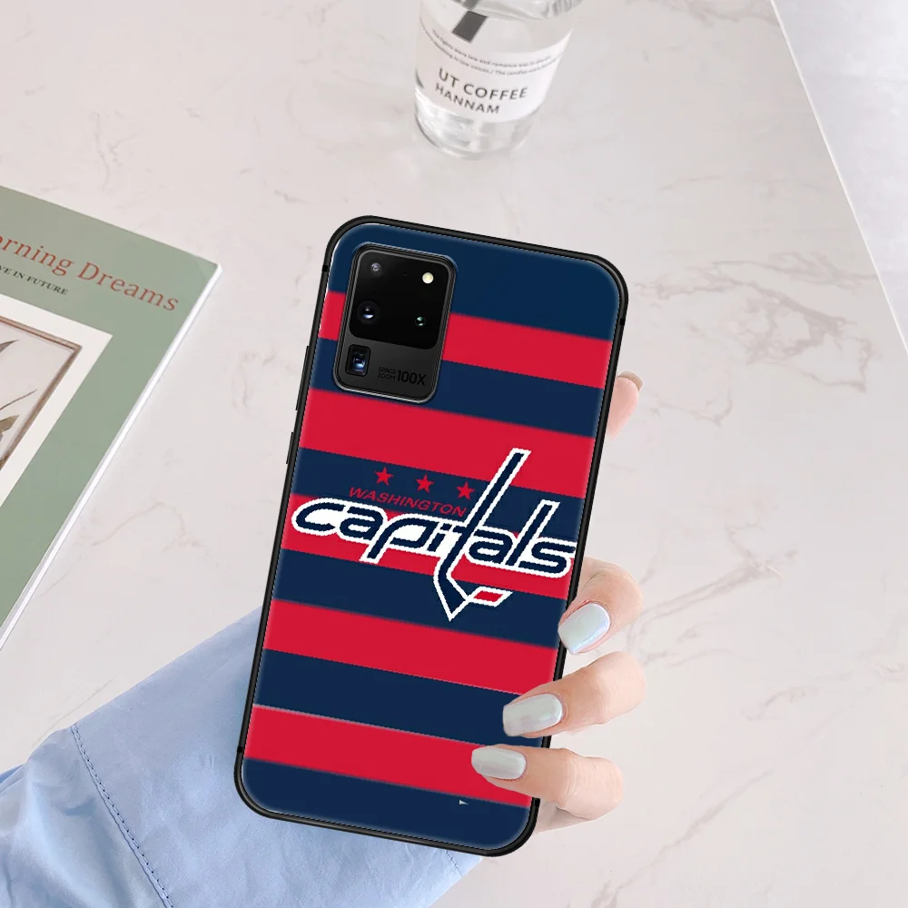 

Alexander Ovechkin Capitals Phone Case Cover Hull For Samsung Galaxy S 6 7 8 9 10 e 20 Edge Uitra Note 8 9 10 Plus black Back