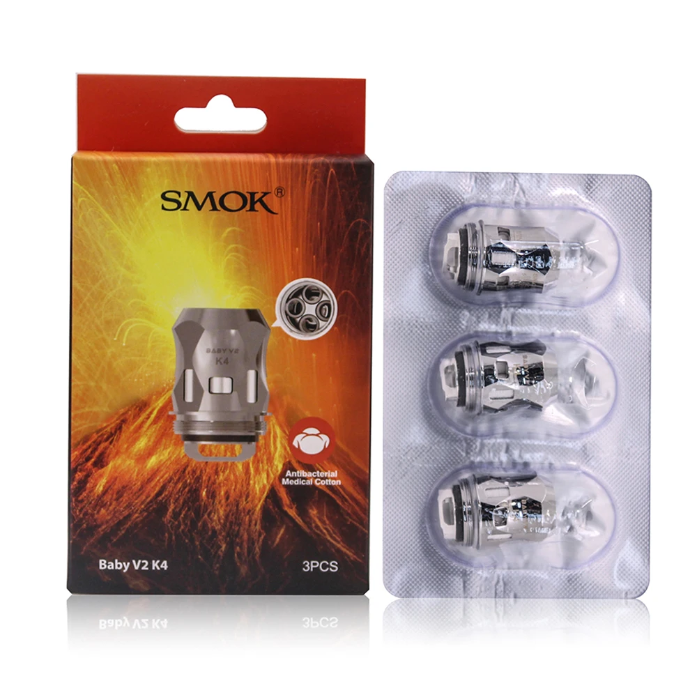 Электронных сигарет SMOK TFV8 Детские V2 S1 S2 A1 A2 головка катушки сопротивления ядро для V8 Детские V2 распылитель форсунки палка V9 max испаритель электронная сигарета