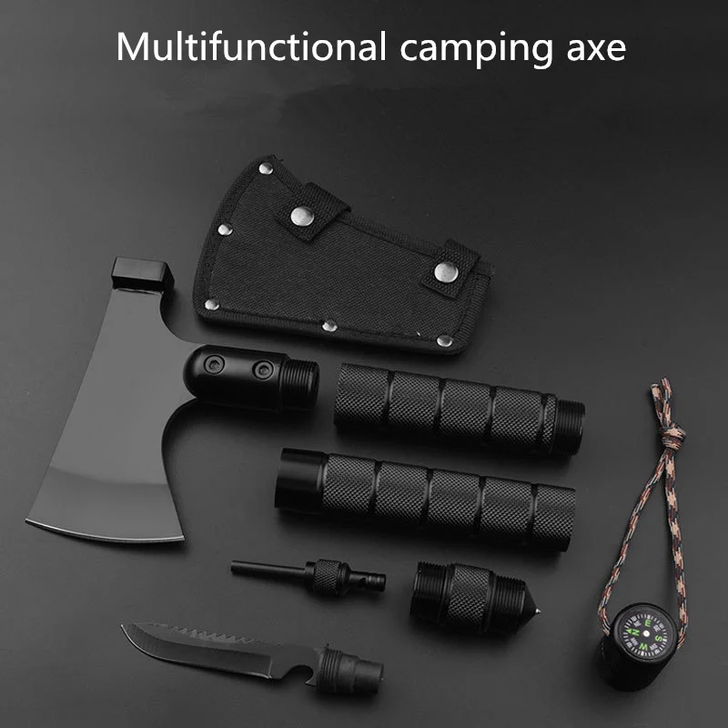 Уличный флуоресцентный молоток топор огонь талия измельчение дров тактический