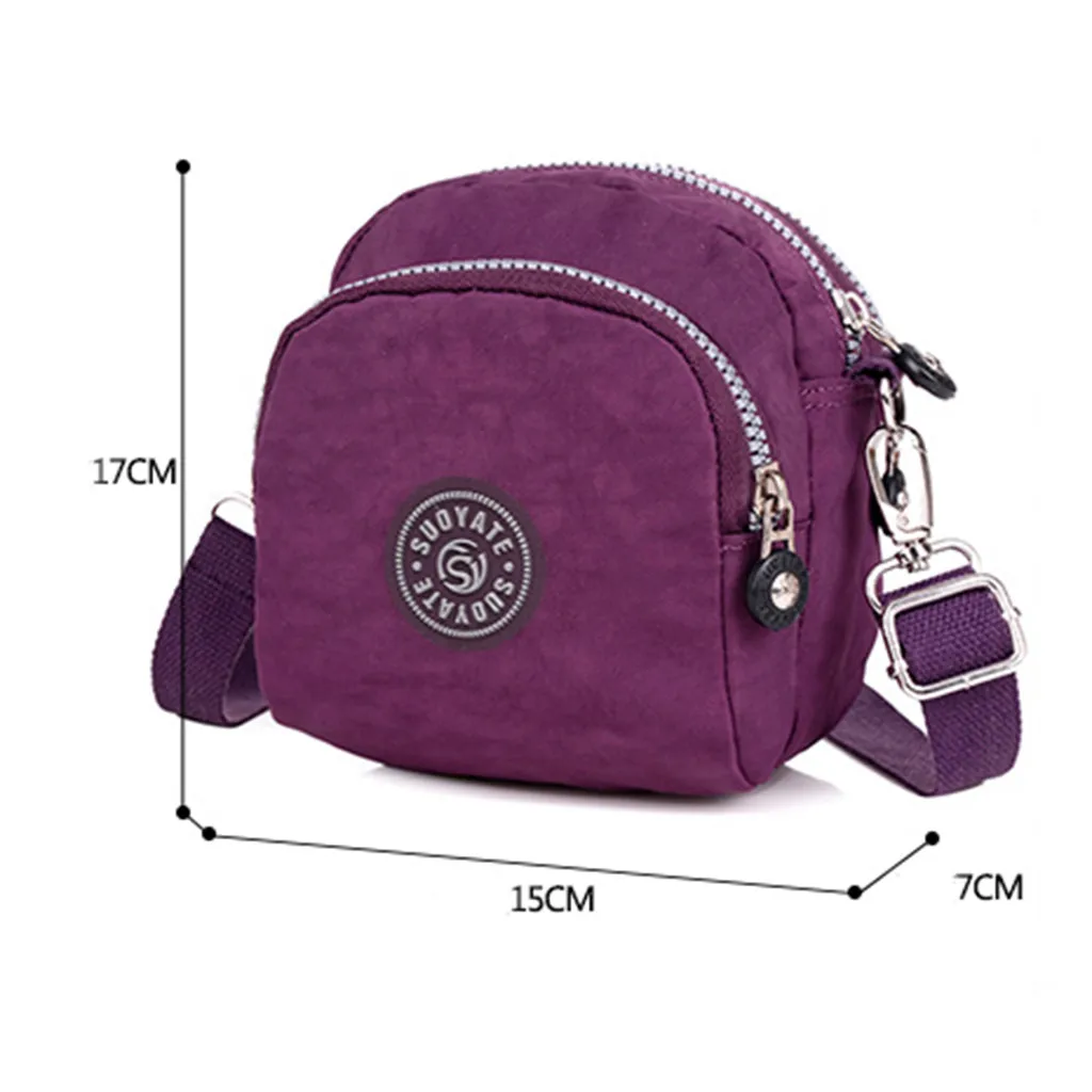 

Women's Shoulder Cross-body Bags Nylon Waterproof Messenger bag Chest Package Multiple colors available mini Shoulder bag A50