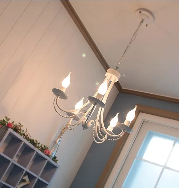 Арт салон бар люстра led канделябро лампа канделябр кантри детская комната люстры