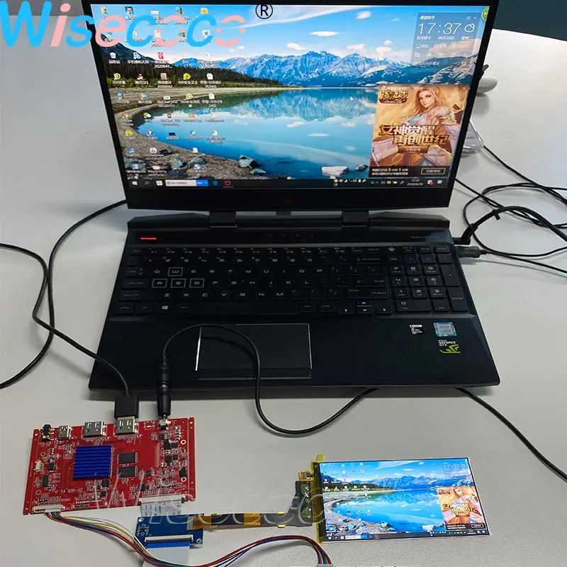 5 дюймов ЖК дисплей Экран 2K 537PPI IPS Дисплей MIPI 50 шпильки пейзаж Тип 16:9 + EDP драйвер