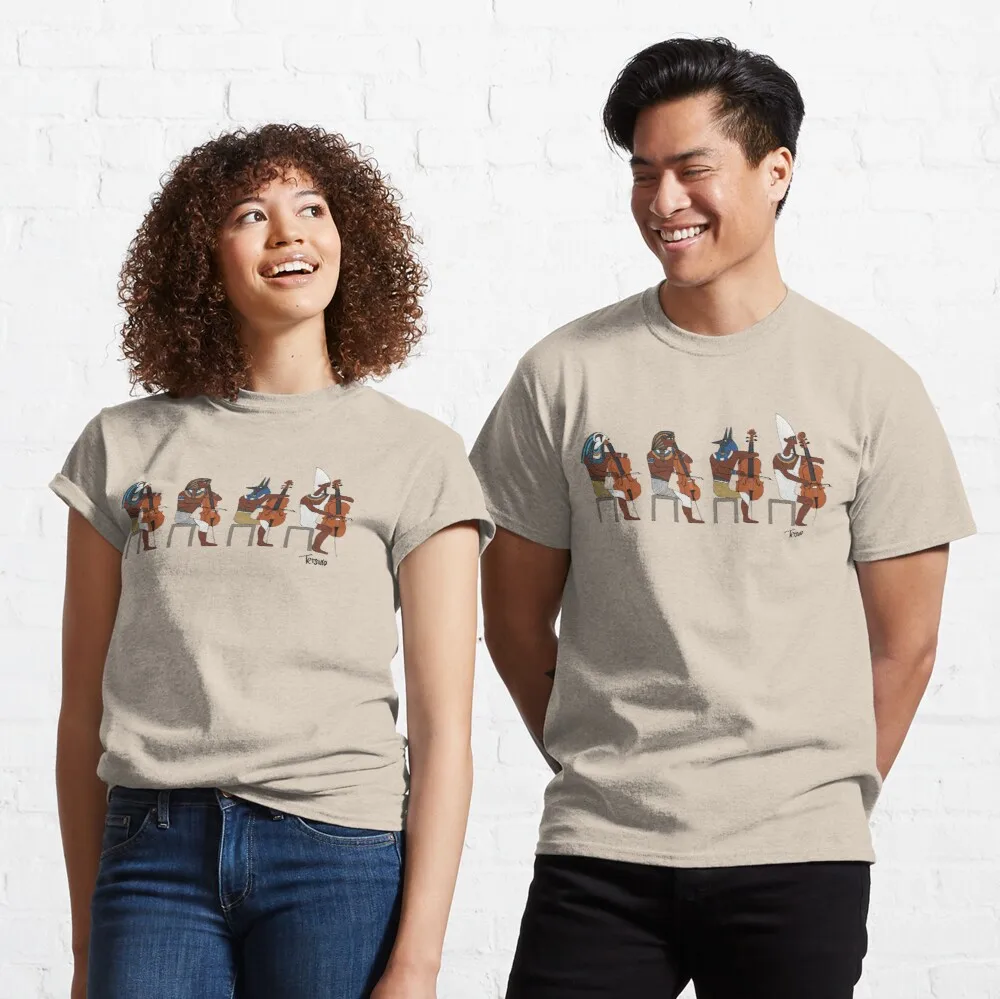 

Tops T Shirt Women Ancient Cellists Classic T-Shirt