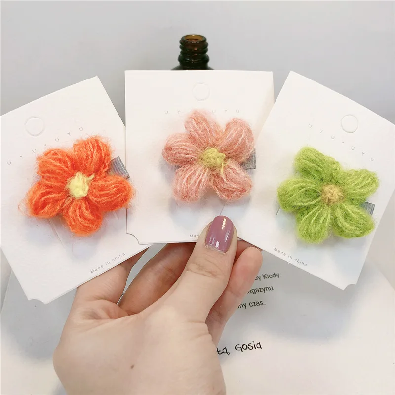 Заколка для волос 2 шт. Детские аксессуары для волос cabelo acessorio lazos pelo bebe pelote de laine tricoter с бантом головные повязки для волос для девочек