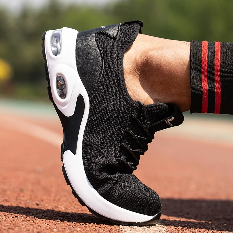 

Fashion Safety Shoes Men Steel Toe Work Sneakers Male Shoes Breathable Work Shoes Anti-puncture Indestructible Security Footwear