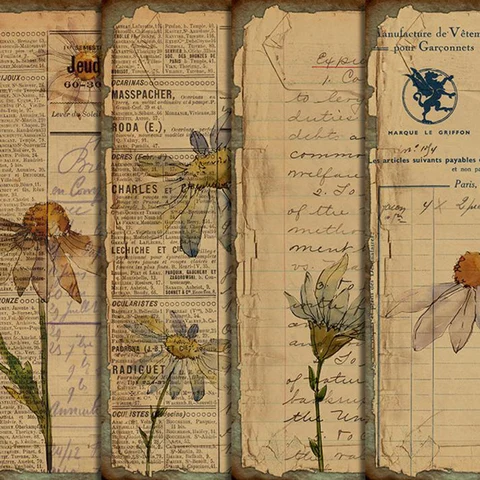Нежелательный журнал винтажный Павлин Скрапбукинг путешествия растения фон дневник большой размер базовый материал бумага