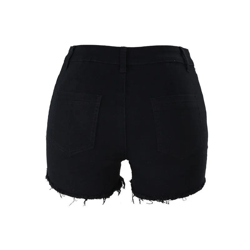 

2020 Women Summer Denim Shorts Jeans Women High Waisted Short New Femme Push Up Skinny Slim Denim Shorts corns hot pants