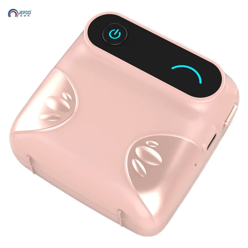 Jepod мини термальный Bluetooth фотопринтер смартфоны POS мини ios Android 58 мм Портативный беспроводной
