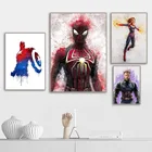 Алмазная живопись, Человек-паук, Железный человек, полностью Алмазная вышивка, наборы для вышивки крестиком, Алмазная мозаика, украшение для дома