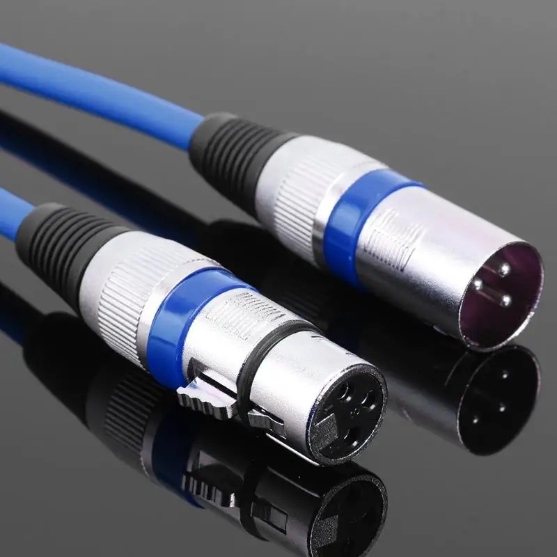 Сценический DJ-Кабель DMX 1 8 м штекер-гнездо XLR 3-контактный аудиокабель