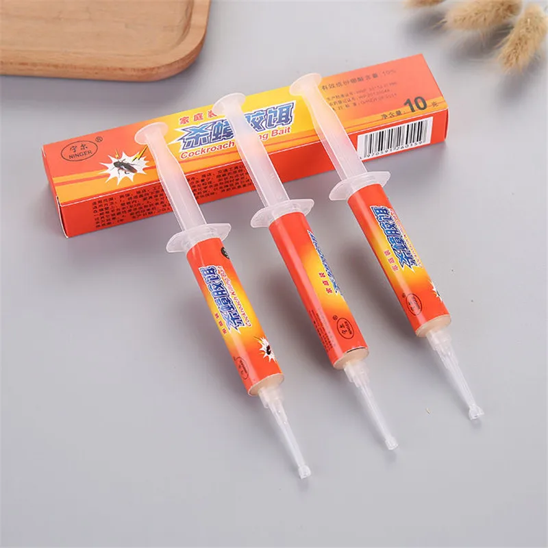 

Roach Control Gel Bait Safe Insecticide Efficient Powerful For Hotels Kitchen Home Health Protection Garden Protection Supplies