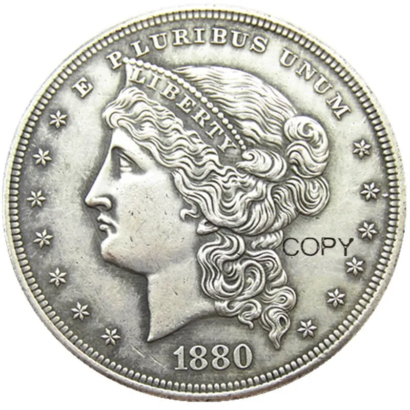 

USA 1880 Metric Dollar Patterns Silver Plated Copy Coin