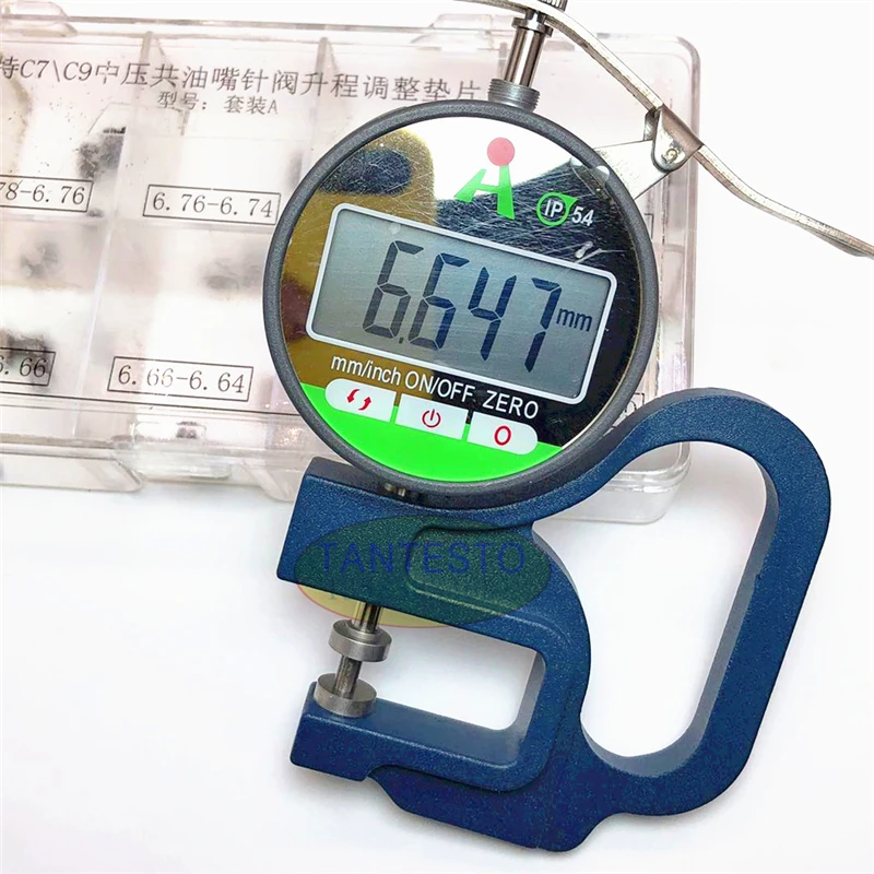 Для CAT C7 C9 HEUI Common Rail сопло игольчатый клапан Регулировочная прокладка шайба с