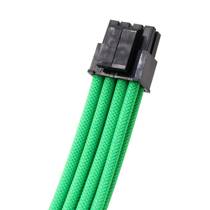 

Basic Extension Cable Kit, 1X24Pin ATX 1X4 + 4Pin EPS 2X8Pin PCI-E Power Extension Cable 1 Set of Cable Comb