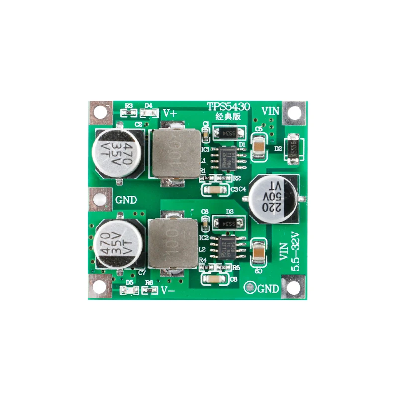 TPS5430 модуль импульсного источника питания положительный отрицательный 5 В/12 В/15 в