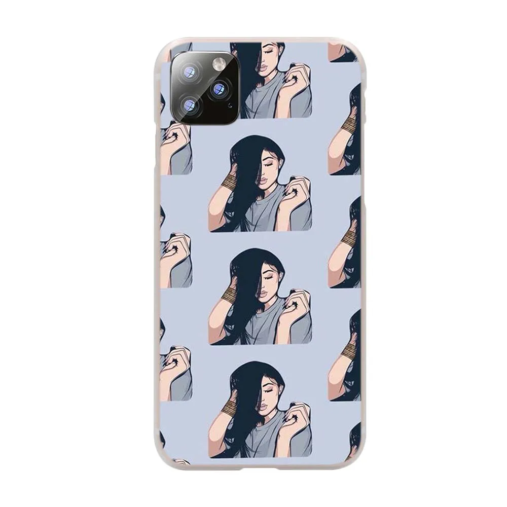 Жесткий чехол Kimoji для телефона Kim Kardashian kanye west north kylie jenner Apple iPhone 11 Pro чехлы Max |