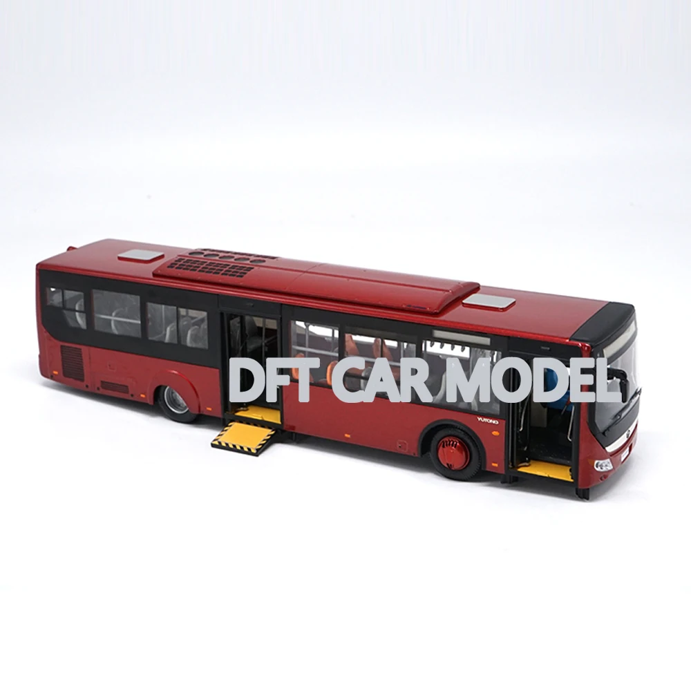 Литой в масштабе 1:42 ZK6125CHEVPG4 игрушечный автобус из сплава модель детских