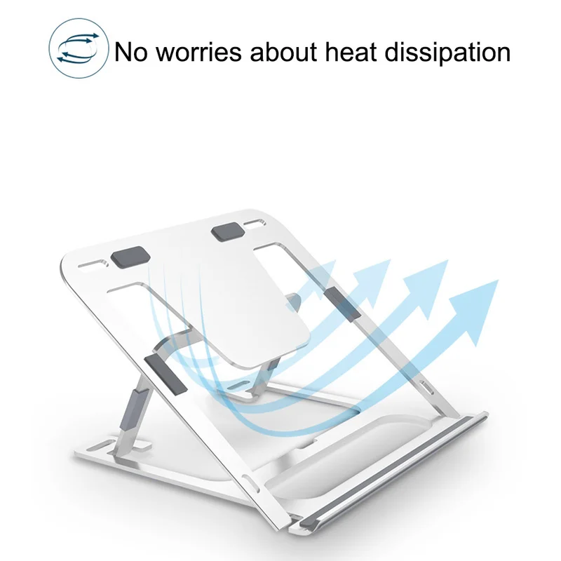 Складная портативная подставка для ноутбука регулируемый угол обзора/высота