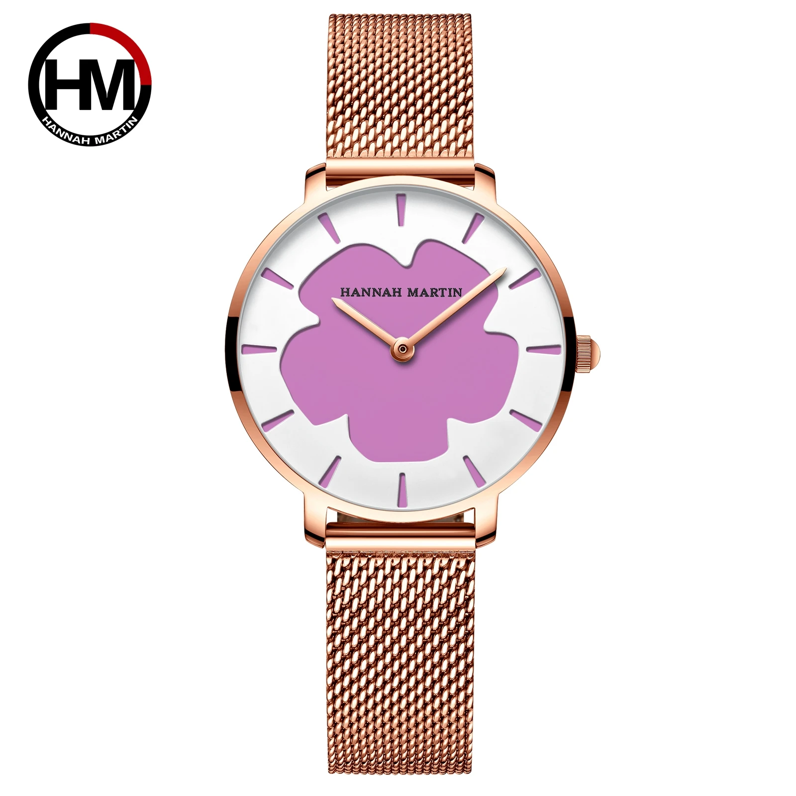 Reloj Mujer новая мода забавное обесцвечивание японский механизм женские наручные