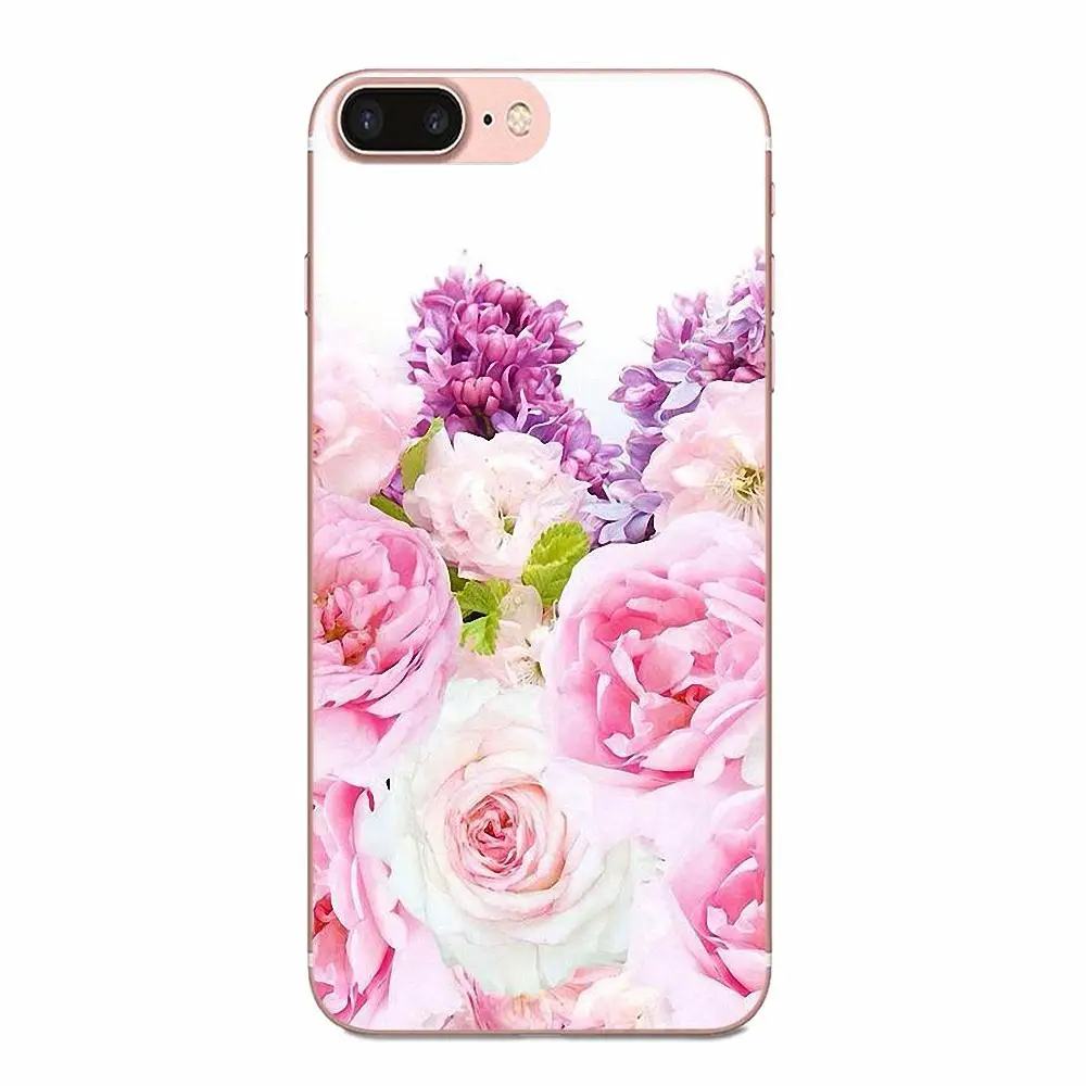 Для LG G3 G4 G5 G6 G7 K4 K7 K8 K10 K40 K50 Q6 Q60 V10 V20 V30 V40 Nexus 5 5X 2017 мягкий защитный цветок из ТПУ с