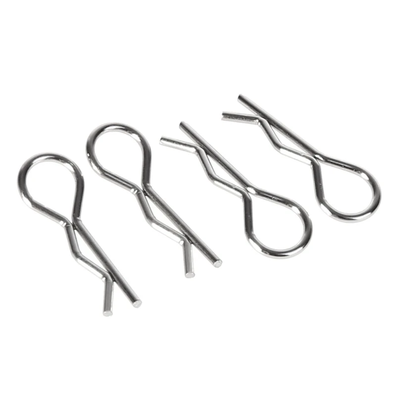 12 шт. универсальные зажимы для корпуса из нержавеющей стали Pin 1/16 RC модели