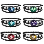 Genshin воздействия Косплей-браслет Время камень Кабошон мужские и женские браслет аксессуары подарок