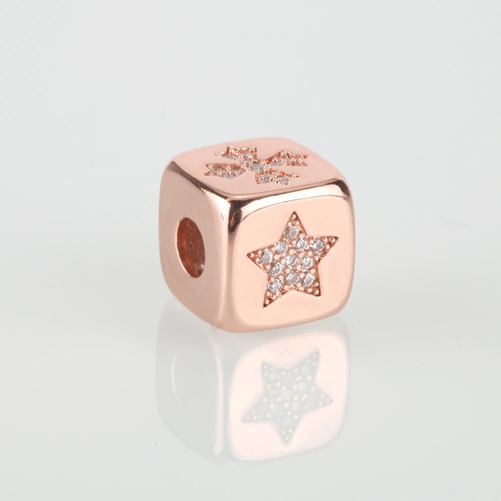 Золотые разделительные бусины для изготовления ювелирных изделий винтажные