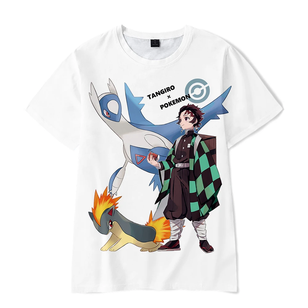 

Demon Blade 3D T-shirt men's street T-shirt anime printing 2020 summer popular men and women couple fashion clothing