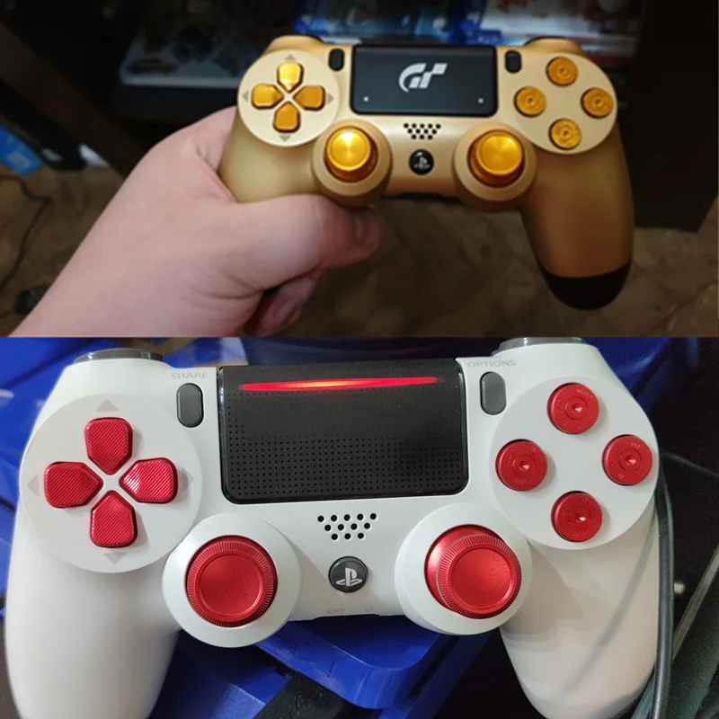 Металлический аналоговый Штатив для контроллера геймпада Sony Playstation Dualshock 4 PS4 DS4 |