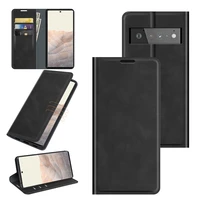 guexiwei retro wallet leather case for google pixel 4a 5a 360 protective flip cover for google pixel 6 pro phone shell bags