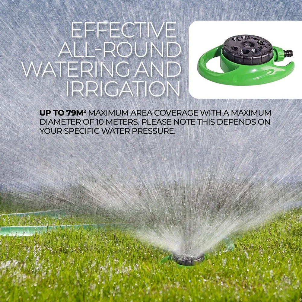 Разбрызгиватель для полива сада 360 ° 9 различных функций 79 квадратных метров | Дом