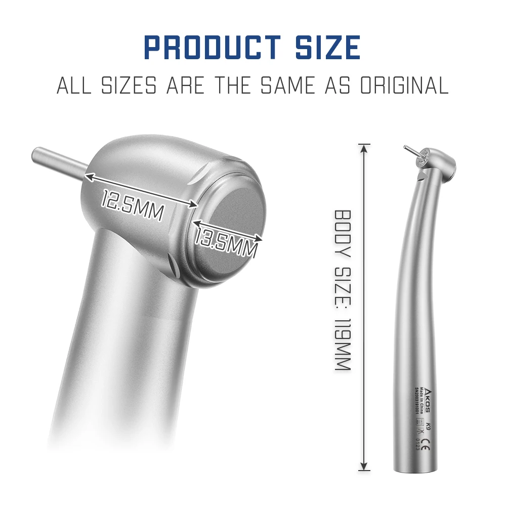 Pieza De Mano Dental Turbine Kit Kavo Surgical Turbina High Speed Handpiece With Led Multiflex Quick Connect Coupler