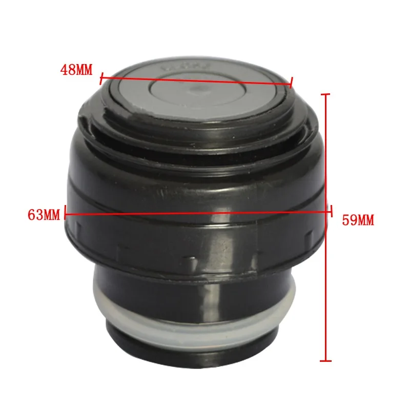 

5.2cm Thermos Cover Vacuum Flsak Lid Thermocup Outdoor Travel Cup Bullet Flask Cover Stainless Thermose PP Accessories