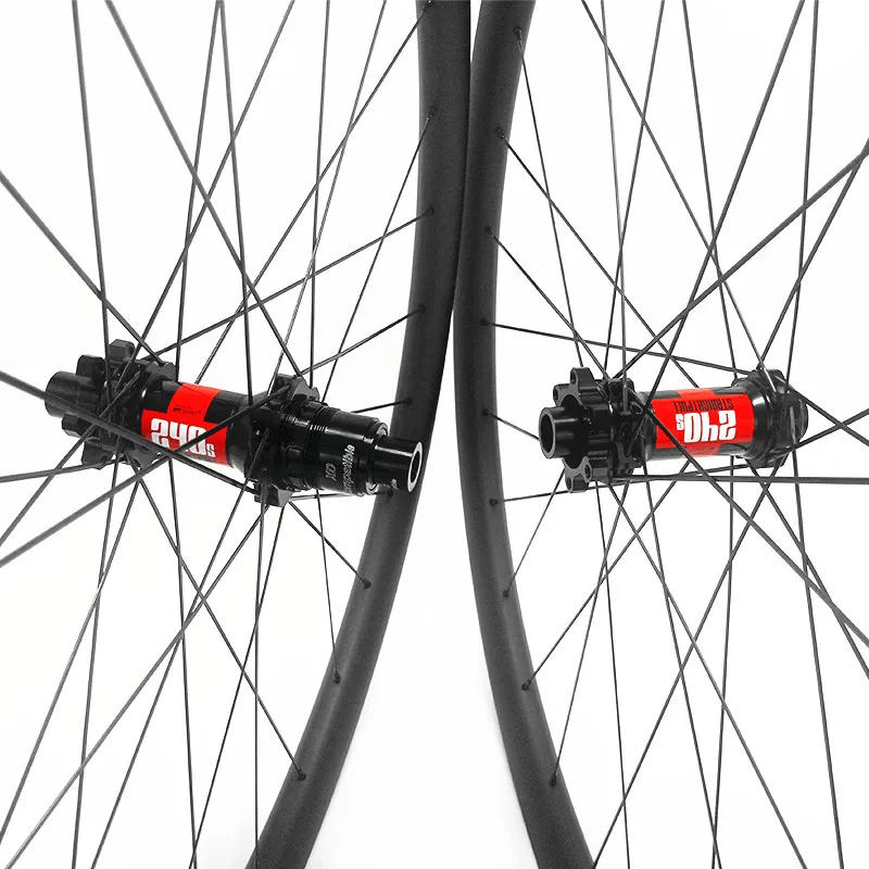 Углеродные Диски mtb 27.5er 30x30 мм бескамерные горные колеса DT240S boost 110x15 148x12 12S