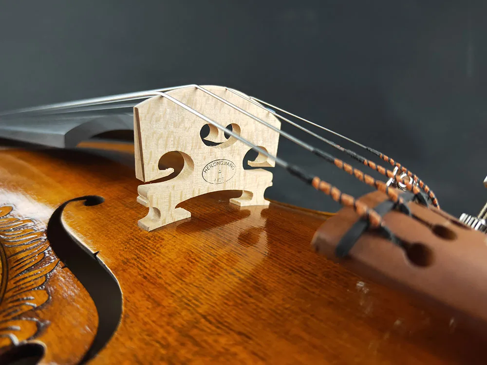5-строка Strad Королевский Fleur de Лис &quotскрипки Размеры 4/4 концерта с красивыми